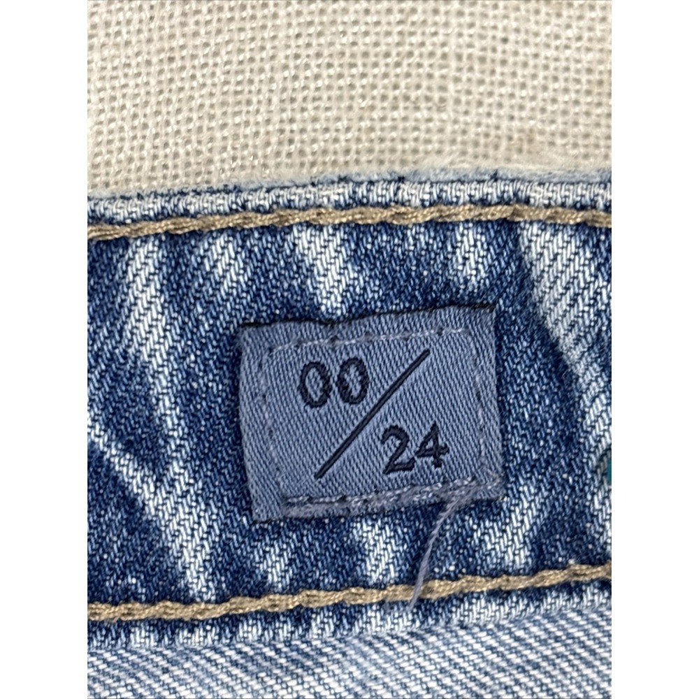 Lucky Brand Jean Shorts Cutoff Ava Short Size 00/24 - Picture 6 of 14